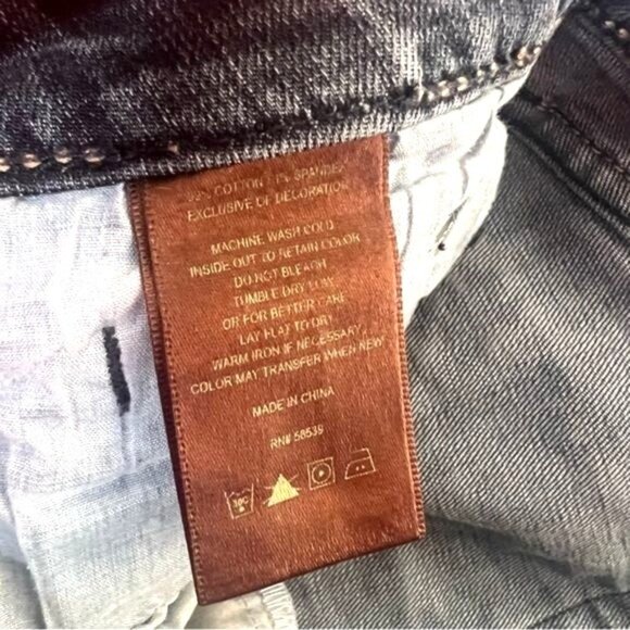 Kut From The Kloth Jeans Womens 6 Blue Stretch Denim Skinny Mid Rise Distressed - Picture 8 of 12